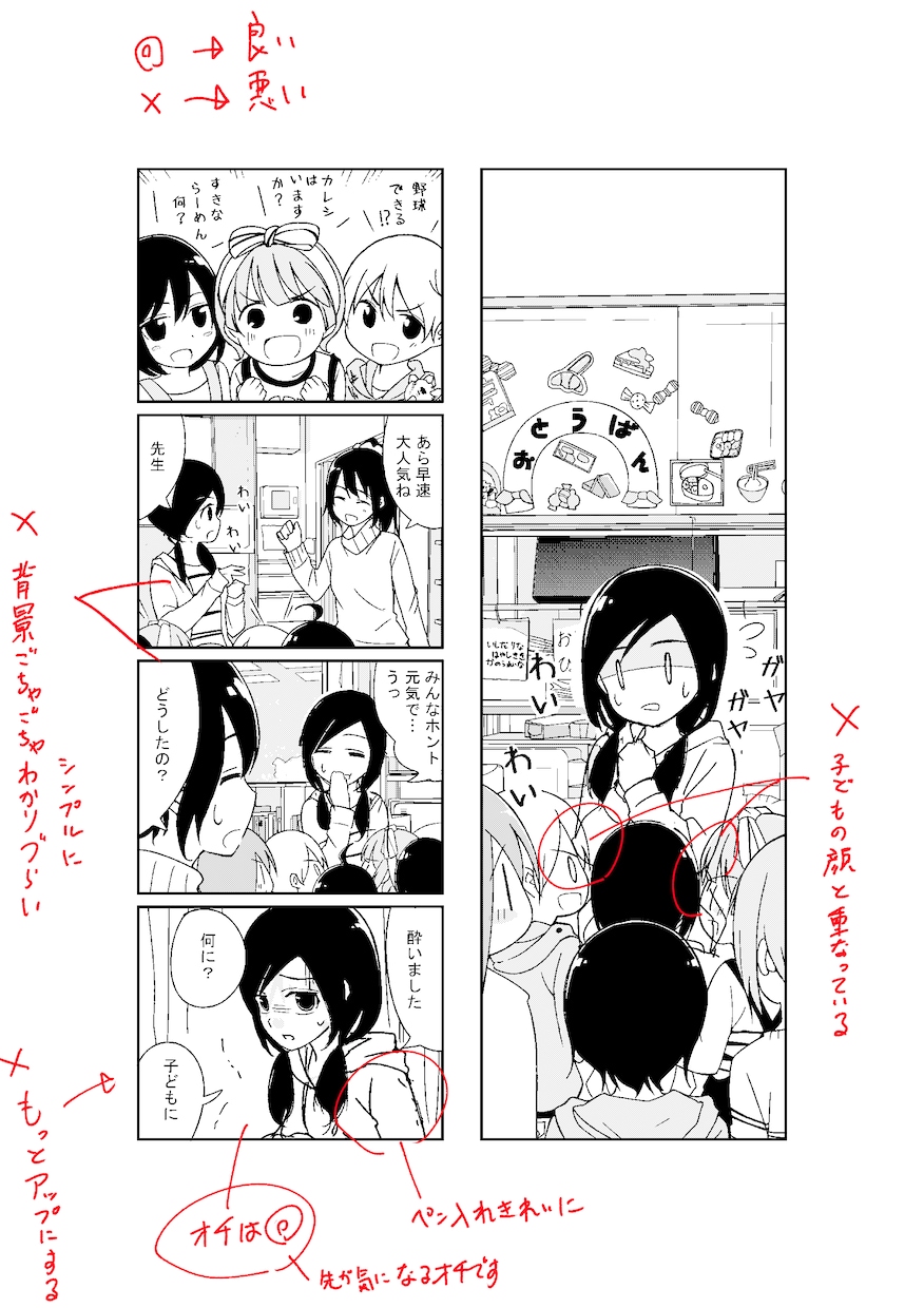 プロの漫画家が作品の感想・アドバイスをお送りします 漫画についてご相談や添削まで。必ず良いとこを見つけて褒めます イメージ3