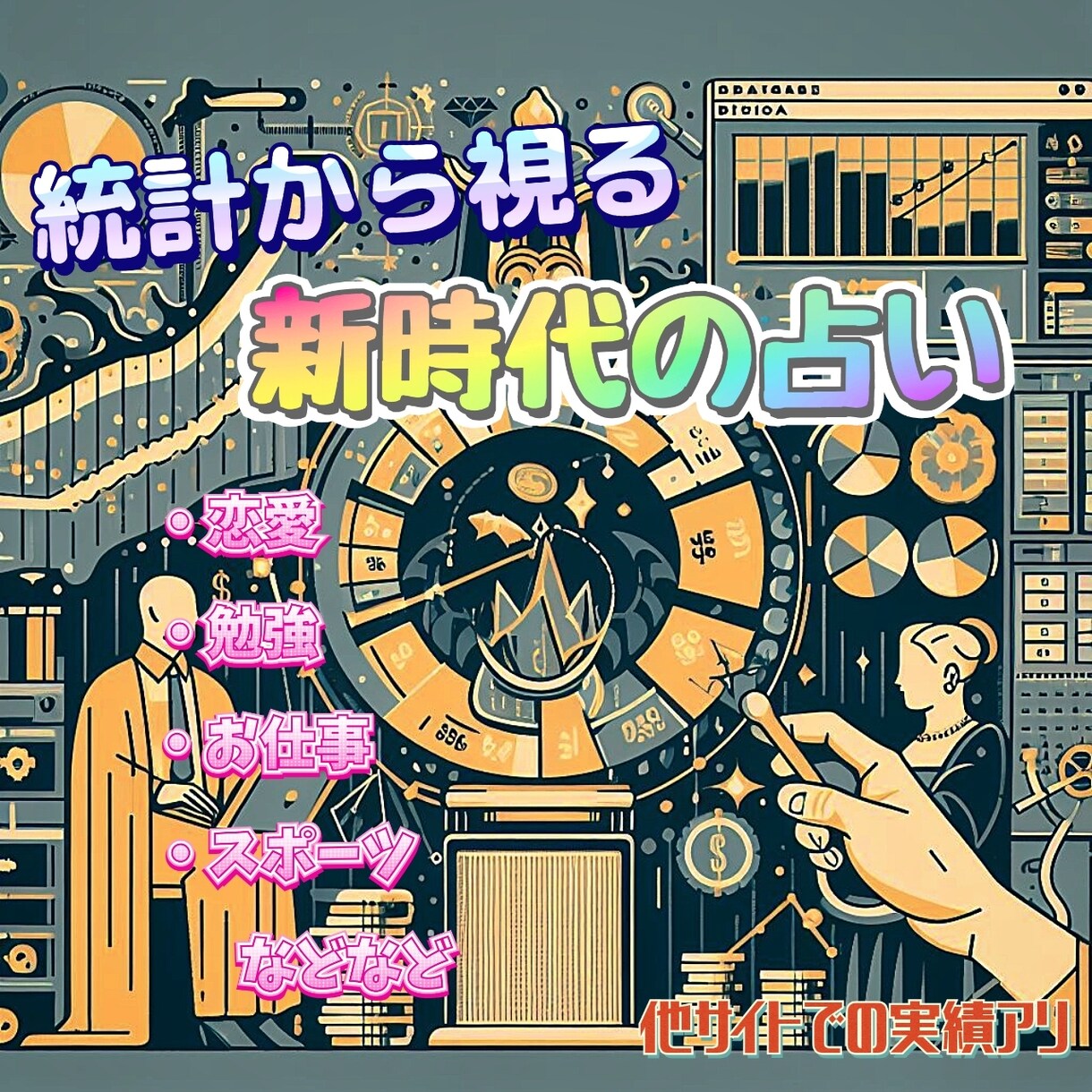 非科学的とは言わせない！！科学で未来を占います 〜10月中は開店記念セールで25%OFF〜 イメージ1