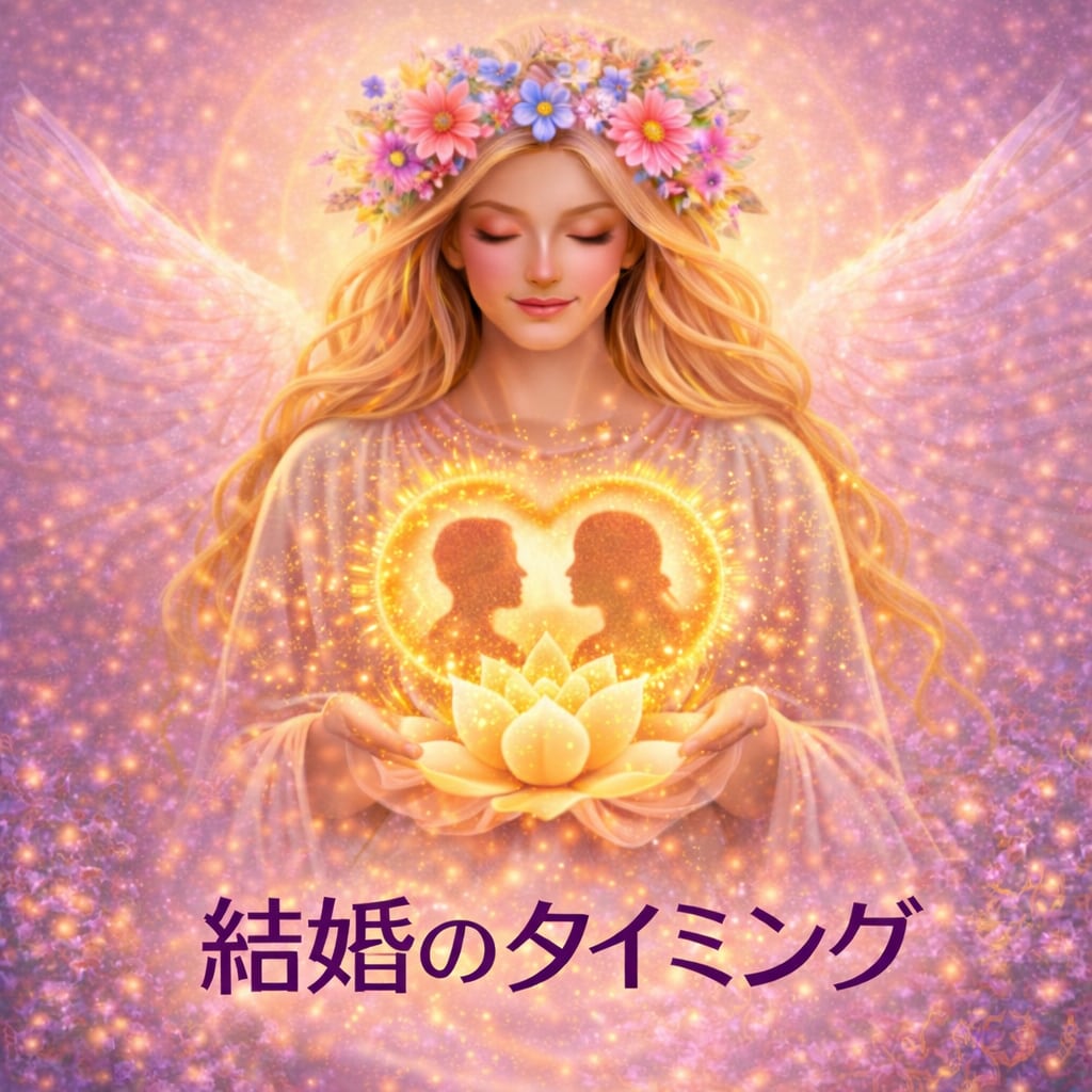 結婚のタイミングをハイヤーセルフが教えます あなたの結婚の流れと出会いの時期を読み解きます イメージ1