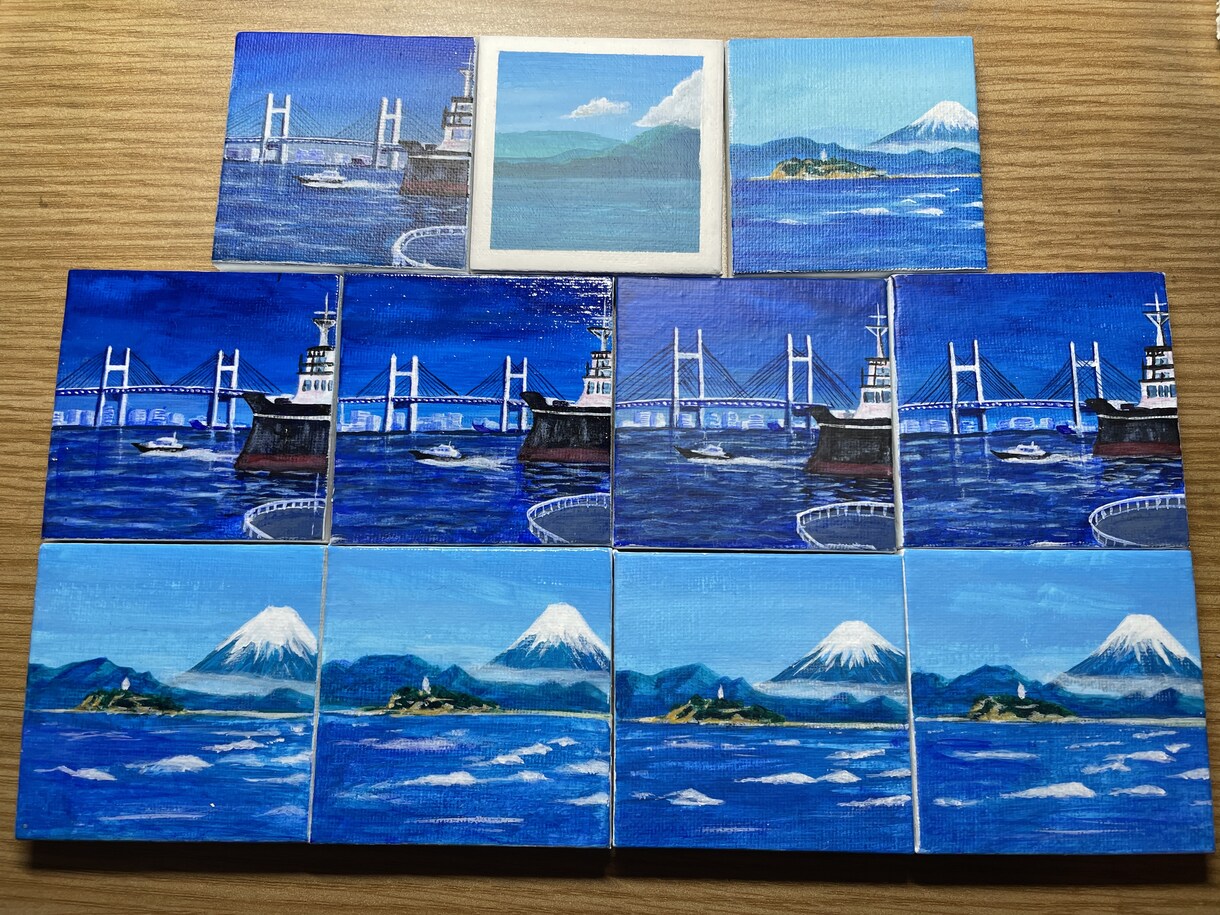 ミニキャンバスアートを制作します ミニアートを手軽に飾って気分を上げよう！ イメージ10