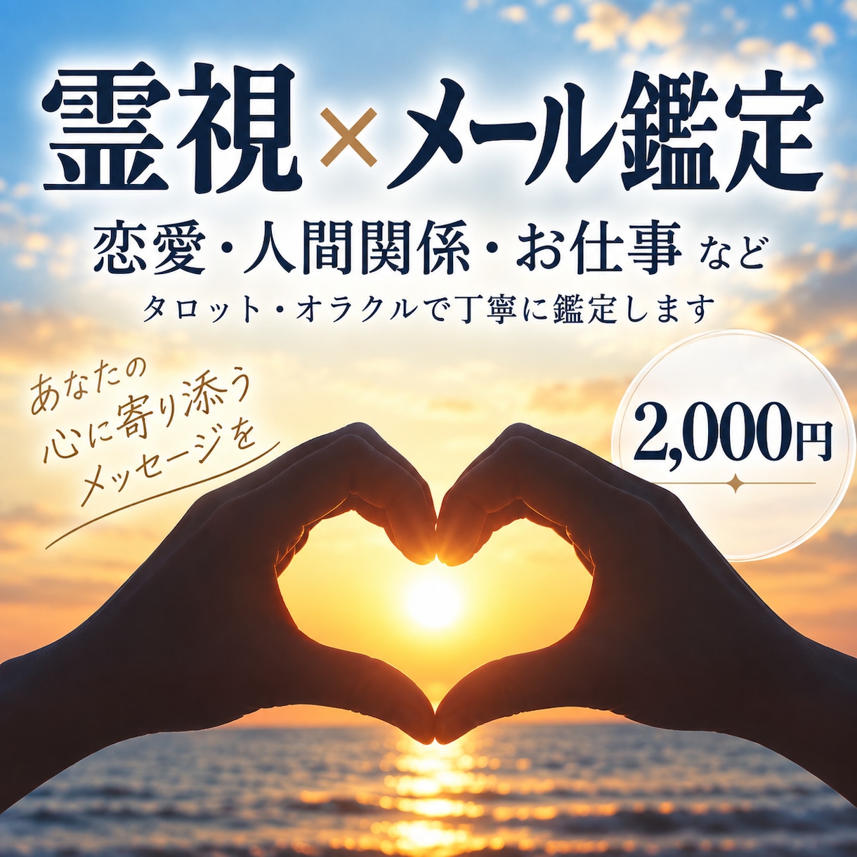 霊視＋タロットで相手の気持ち・今後を鑑定します 恋愛・人間関係・お仕事等、現状から今後の流れまで丁寧に視ます イメージ1