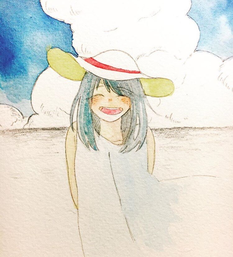 SNSのアイコン透明水彩で描きます アナログ、透明水彩がお好きな方へ！ イメージ2