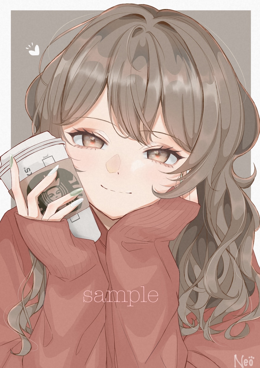 女の子のSNS/動画・配信用ｲﾗｽﾄ描きます 商用利用可能◎お気軽にご相談ください！ イメージ1