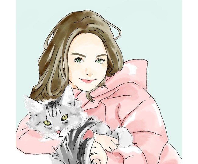 水彩画でおしゃれな似顔絵描きます ポップでシンプル！水彩画調の似顔絵はいかがですか イメージ5
