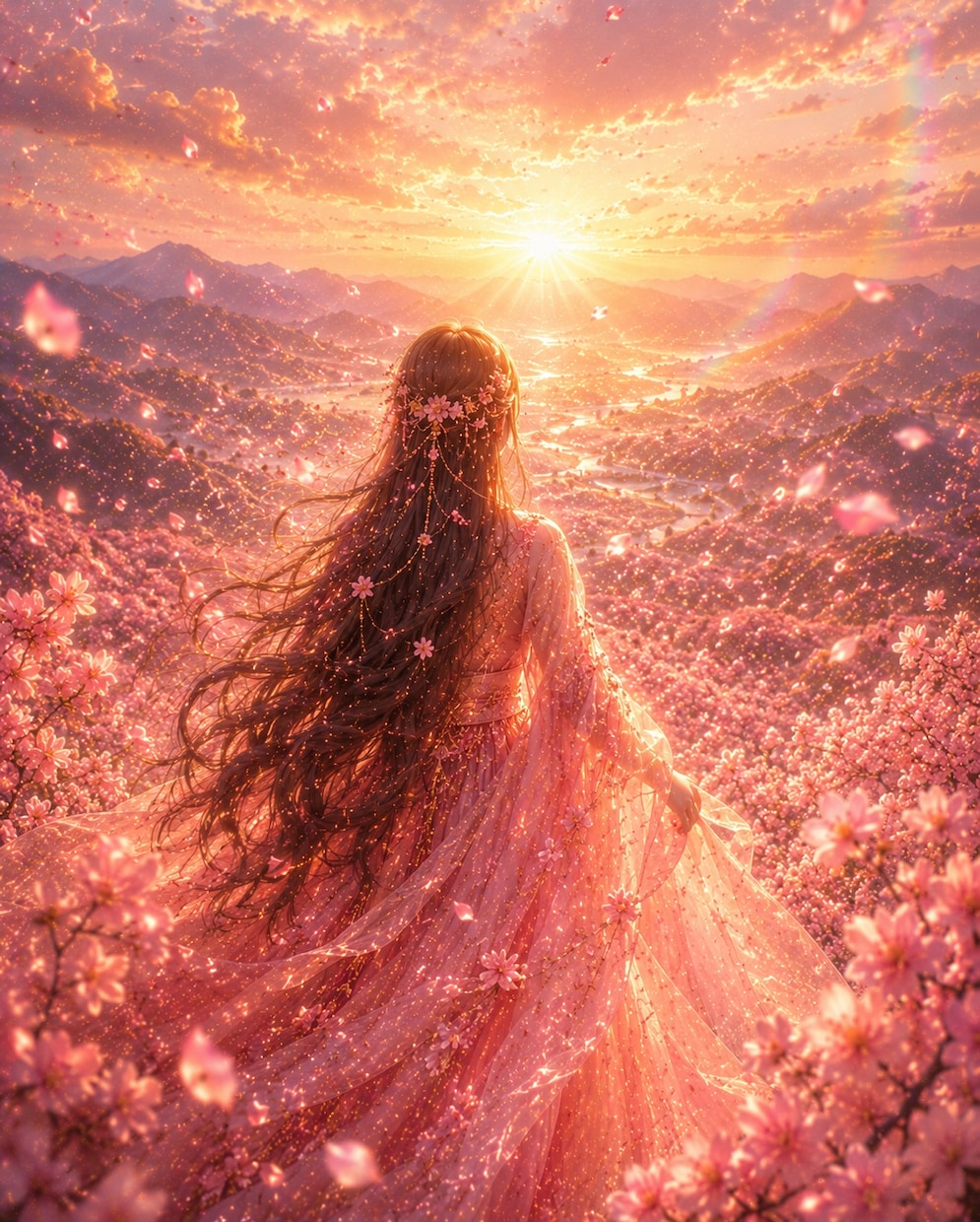 木花咲耶姫の遠隔ヒーリング｜本来の華をひらきます 心の奥にある本当のテーマへ光を届ける遠隔ヒーリング イメージ1