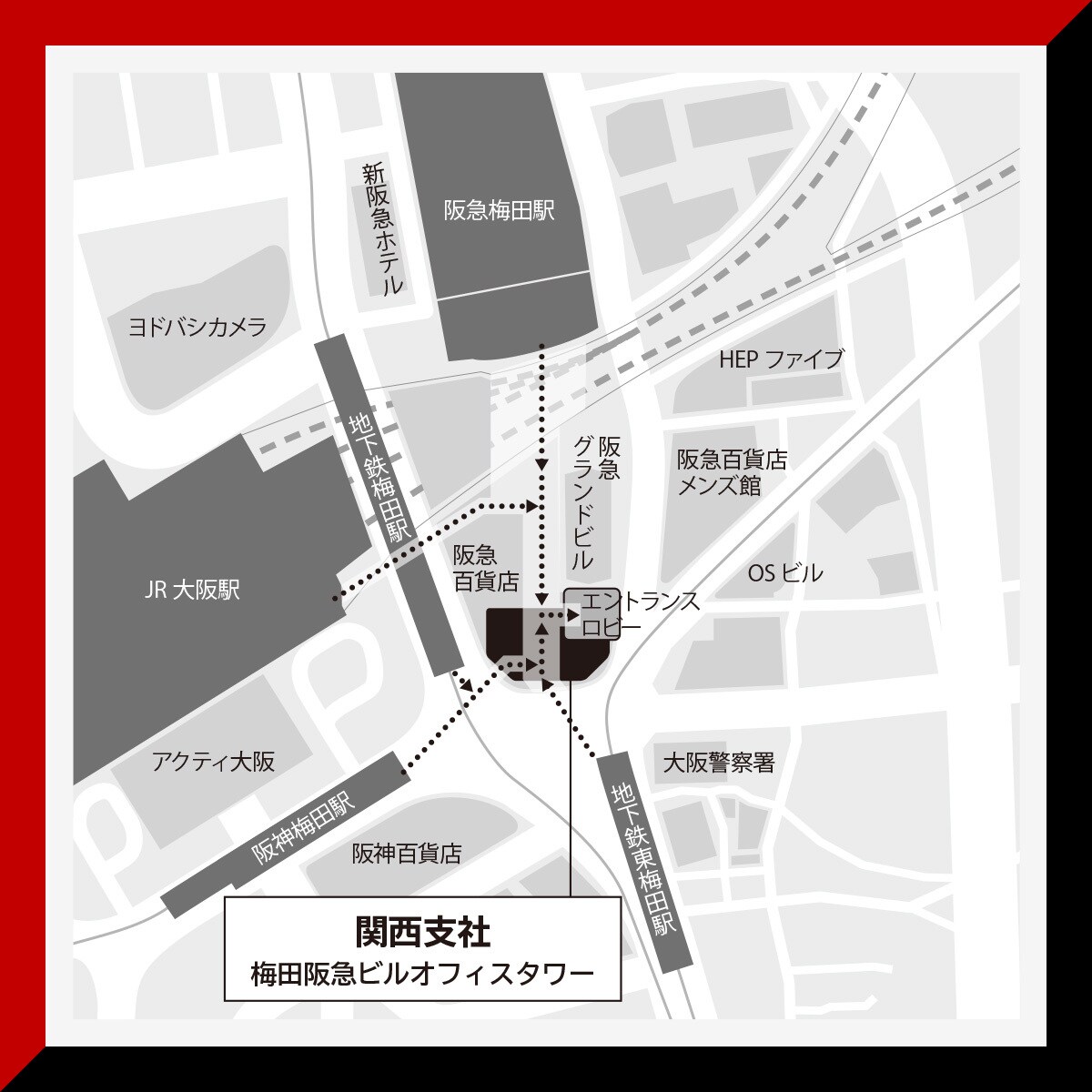 各媒体・用途に合わせた地図、案内図を作成します 整理された見やすい地図をスタイリッシュにデザインします イメージ5