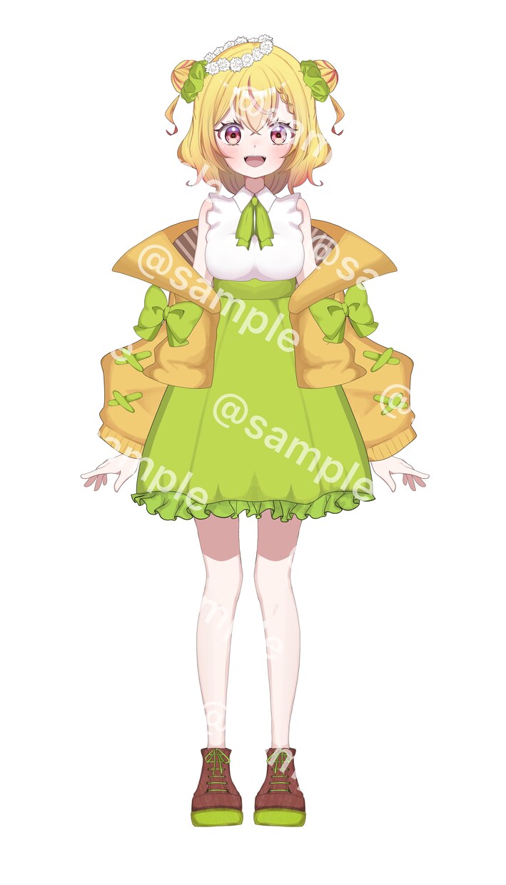 IRIAM用のかわいい立ち絵をお描きします ふんわり可愛い立ち絵で、配信デビューをサポート！ イメージ3