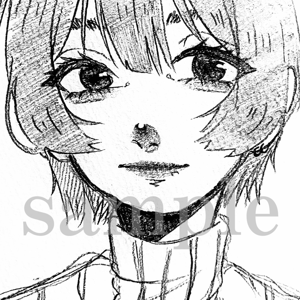 モノクロでアイコンやイラスト制作します あなたのSNSアカウントをアイコンから彩ります！ イメージ5