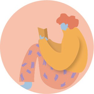 シンプルでゆるいイラスト描きます SNSやブログのアイコンに是非！挿絵にも！ イメージ3