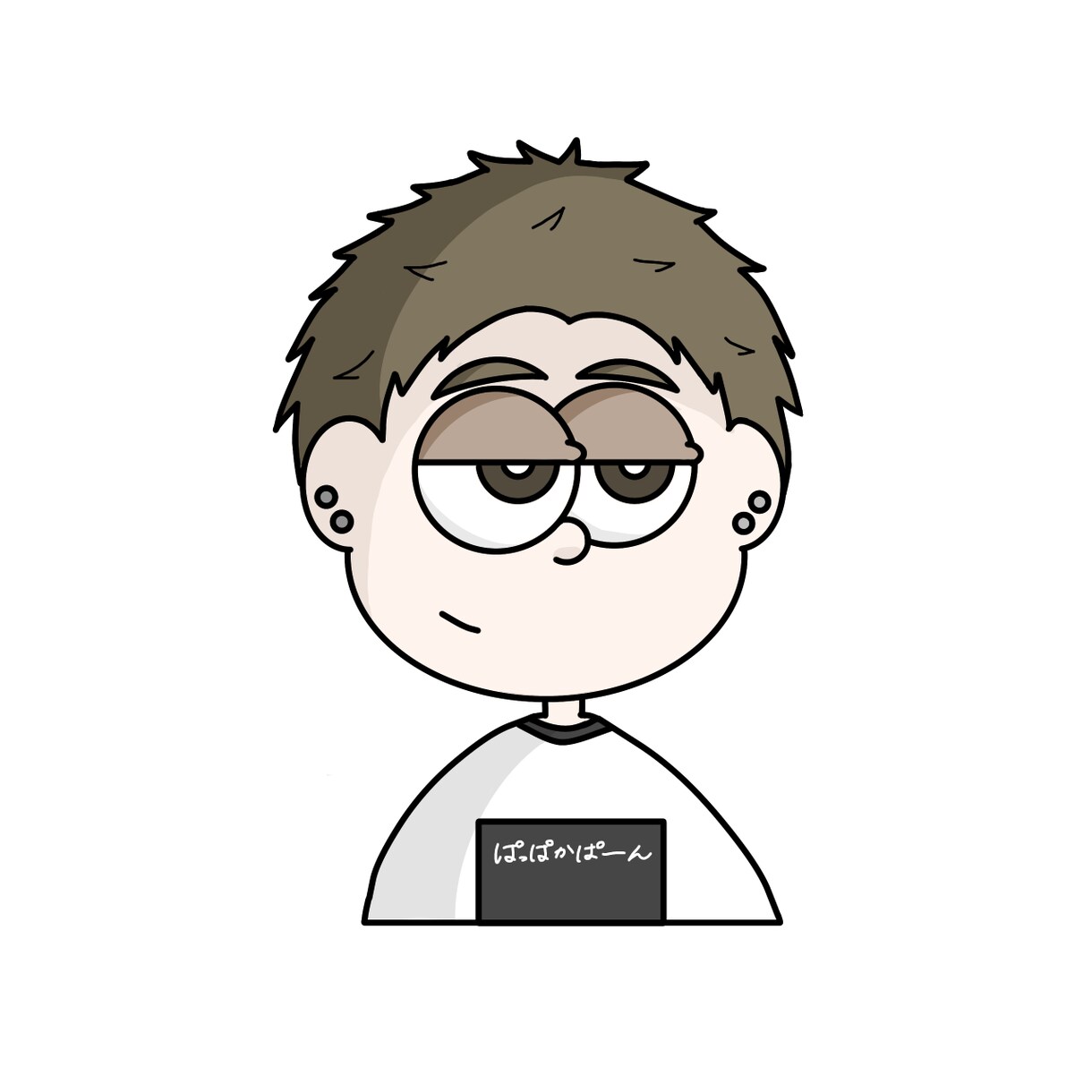 少し変わった絵柄でイラストや似顔絵を作成しています 10件限定！2500円でイラストを作成します！（上半身のみ） イメージ1