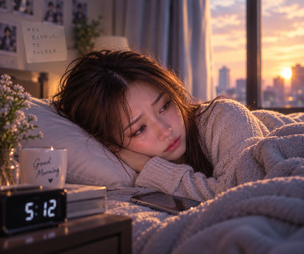 眠れない夜　彼のことで頭がいっぱいな恋心を占います 寝る前に彼を思い出したら、脳内恋愛会議が緊急開催‼️ イメージ7