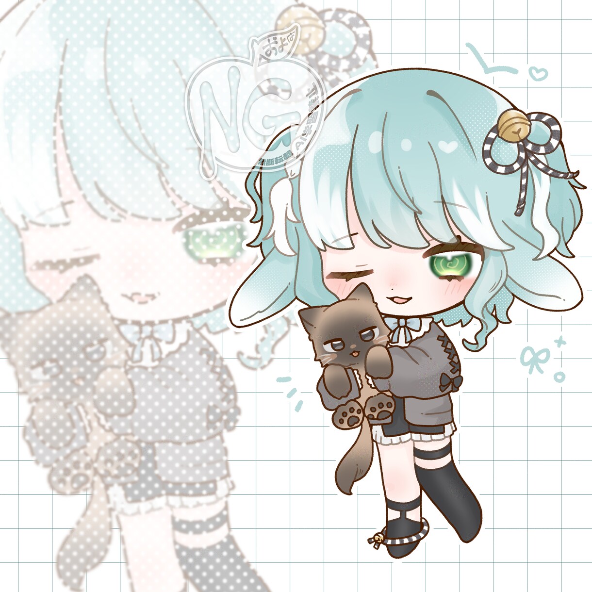 もちもちかわいいSDをお描きします もちもちでかわいいSDが得意です！表情差分、商用利用◎ イメージ4