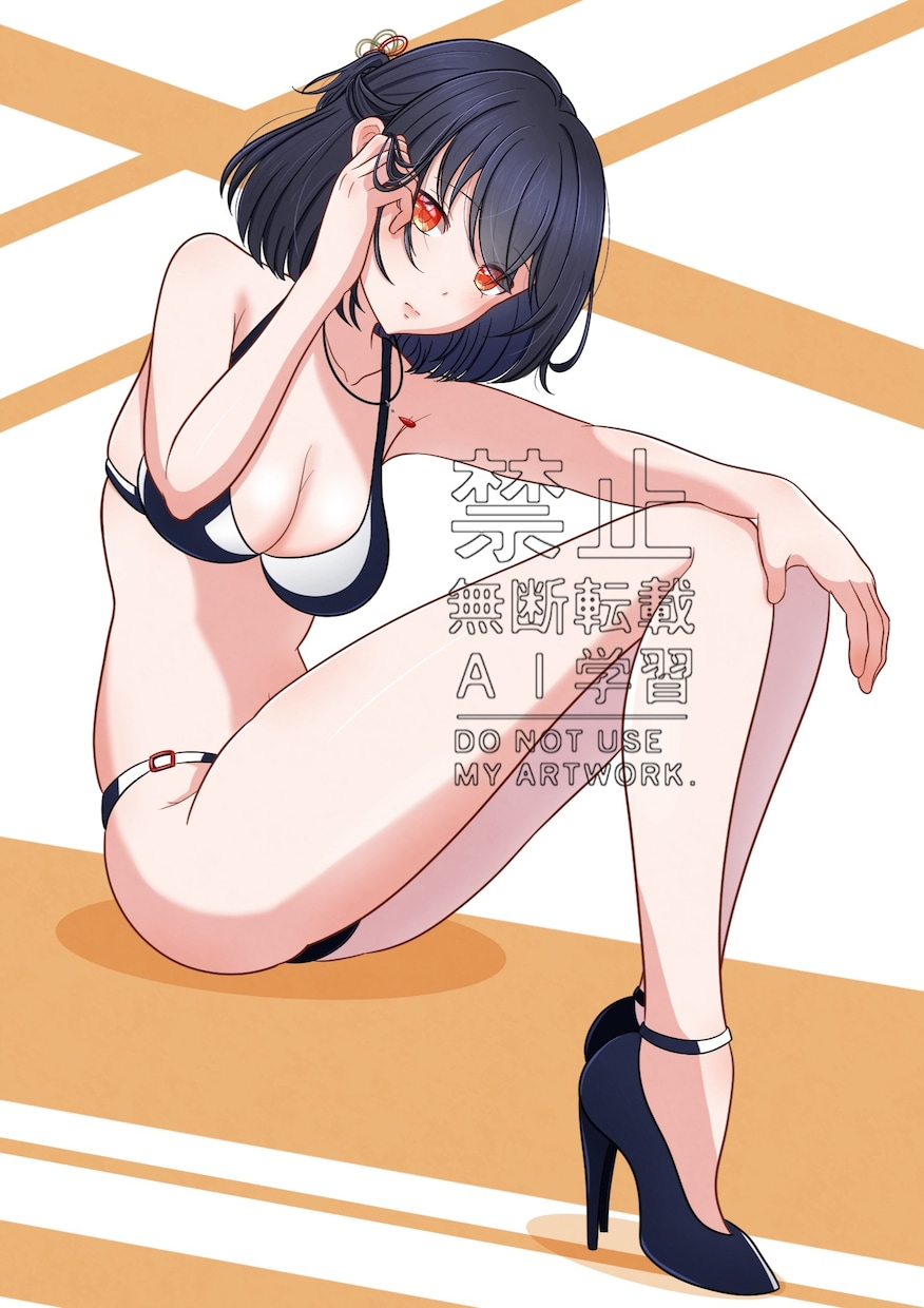 商用可◎綺麗めでかわいい人物イラスト描きます SNSや配信で使えるイラスト制作します！ イメージ6