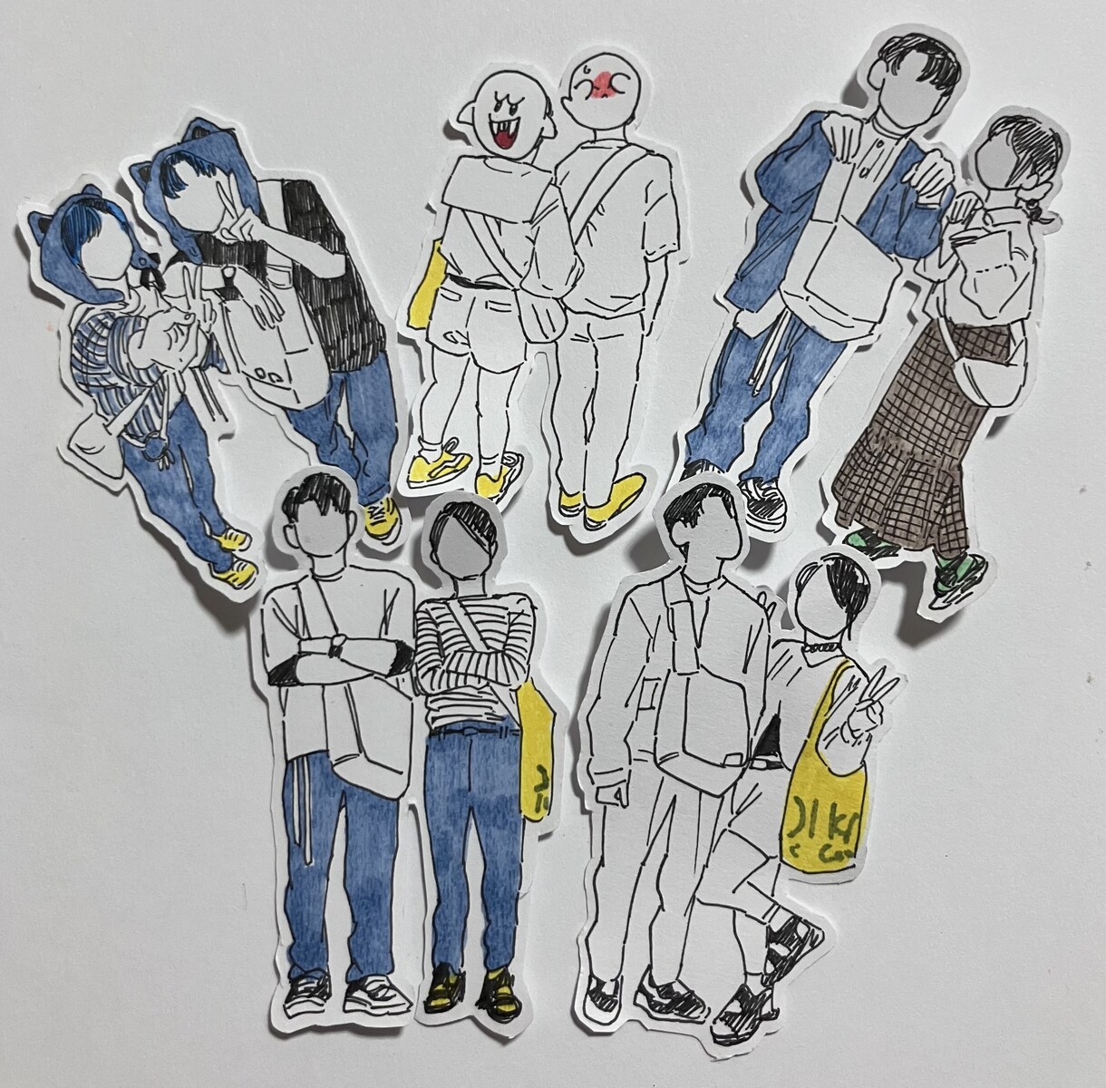 似顔絵作成します 結婚証明書、ウェルカムスペースなどにいかがでしょうか イメージ3