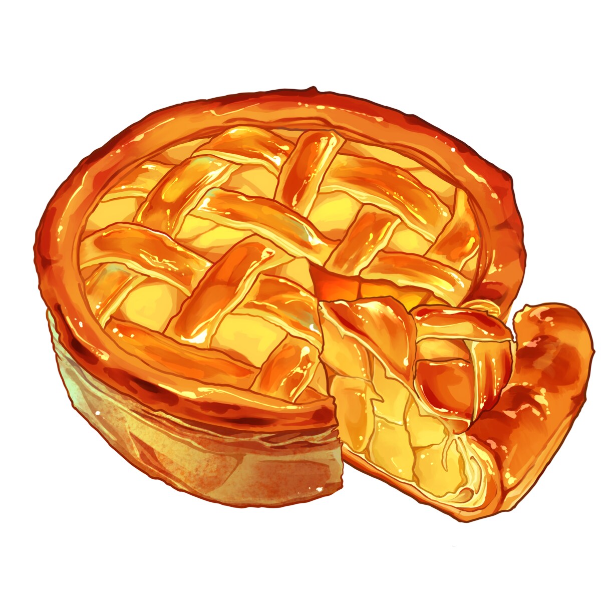 写真では伝わらない、「美味しそう!」を描きます 食べ物／スイーツのイラストやアイコンを作成致します。 イメージ1