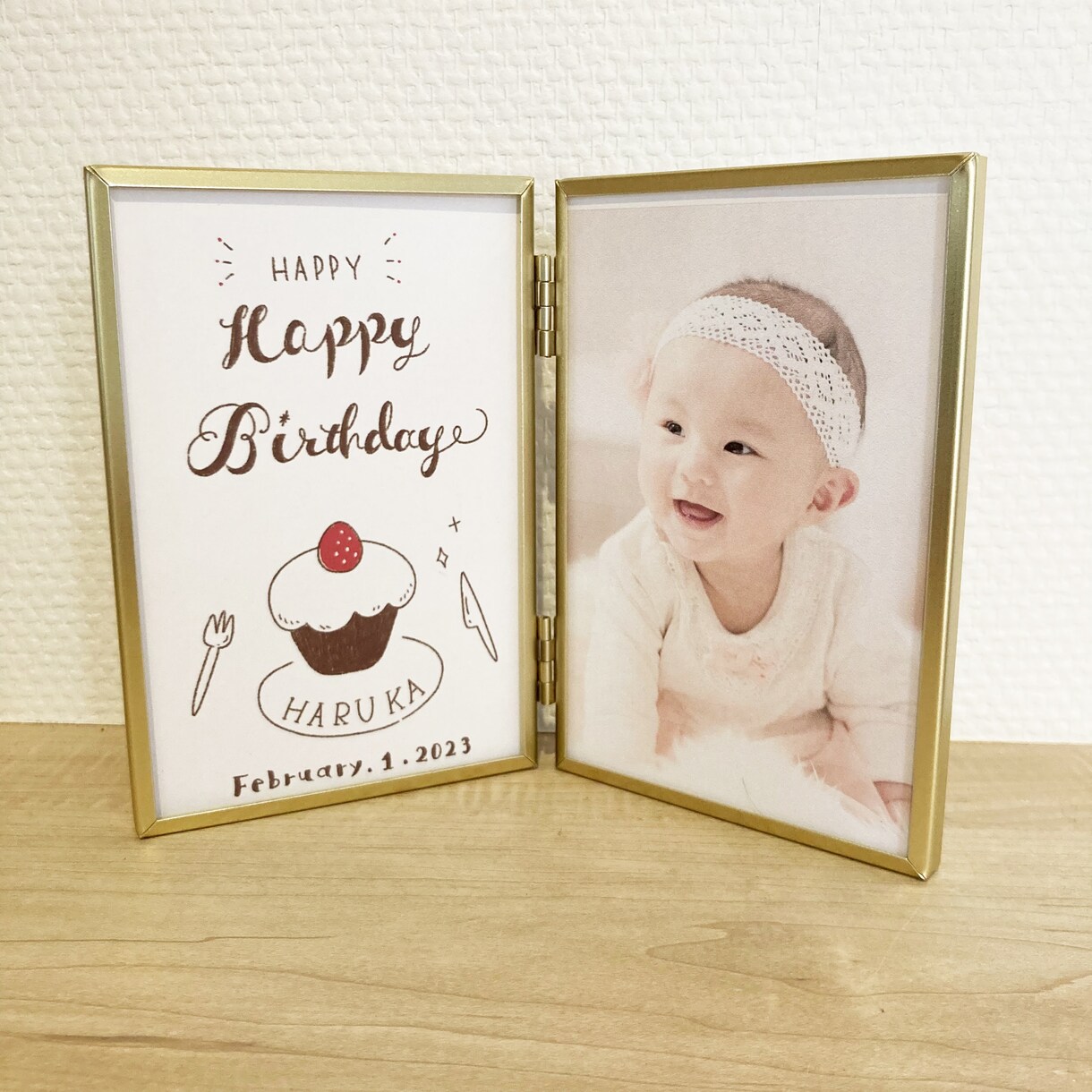 お名前入りのバースデーイラストを作成致します お子さまの記念日やお祝いに、名入れイラストをお描きします。 イメージ5