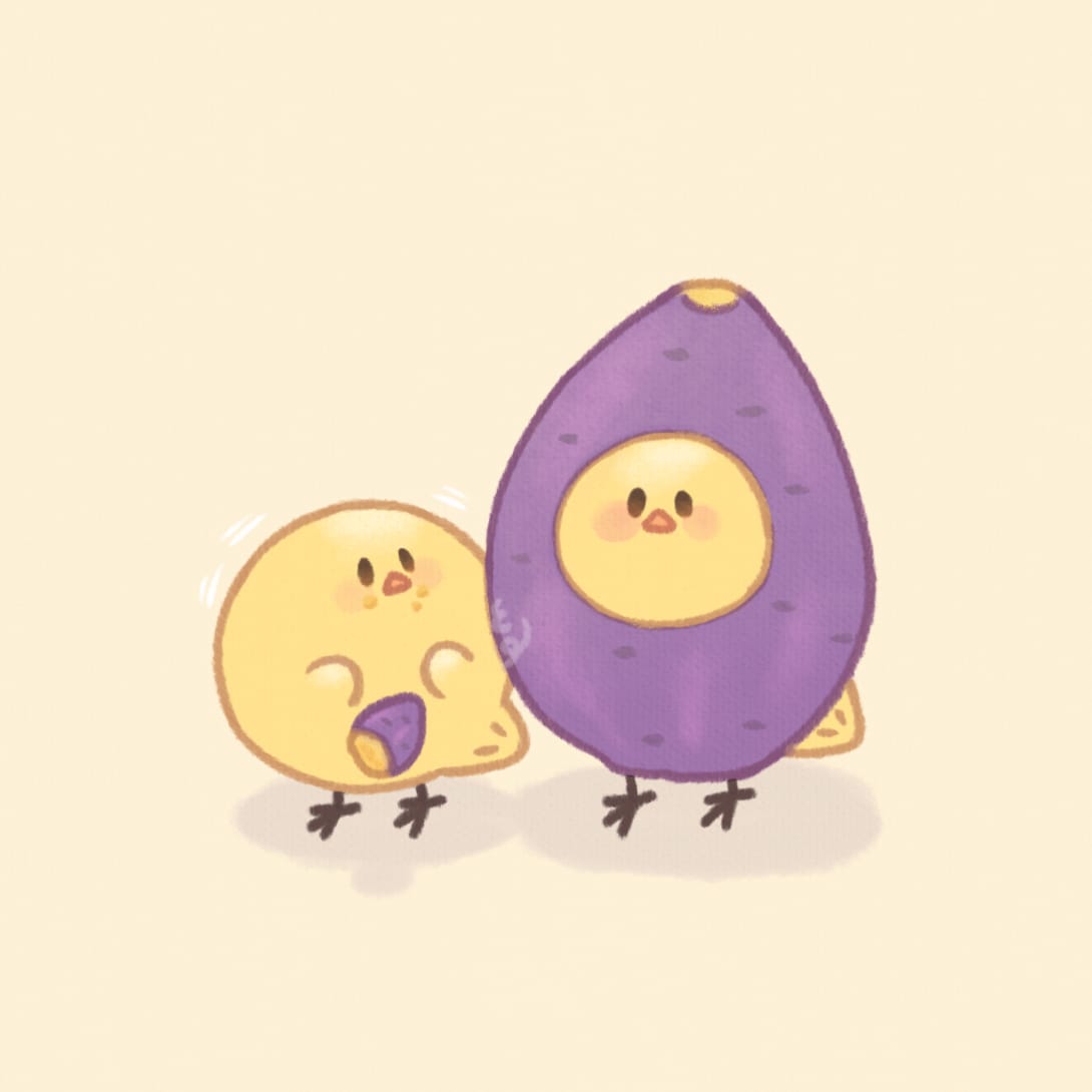アイコン使用可！ゆるふわ可愛いイラスト描きます ★動物、人物、食べ物、どんなモノもゆるふわテイストに★ イメージ7