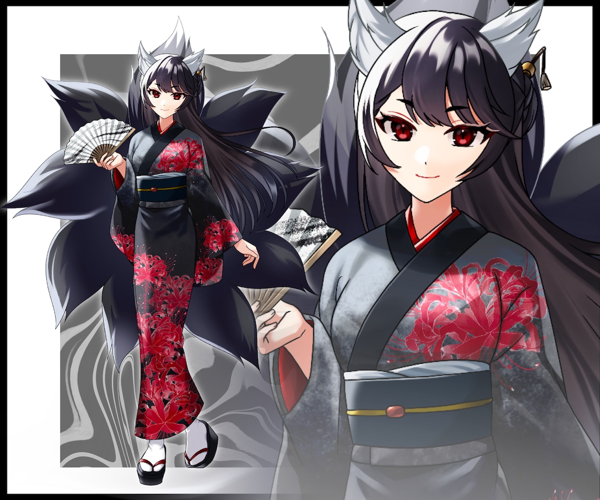 動画・SNS映え◎キラキラで素敵なイラスト描きます 動画用、スチル用、TRPGやVtuberデビューにも◎ イメージ7