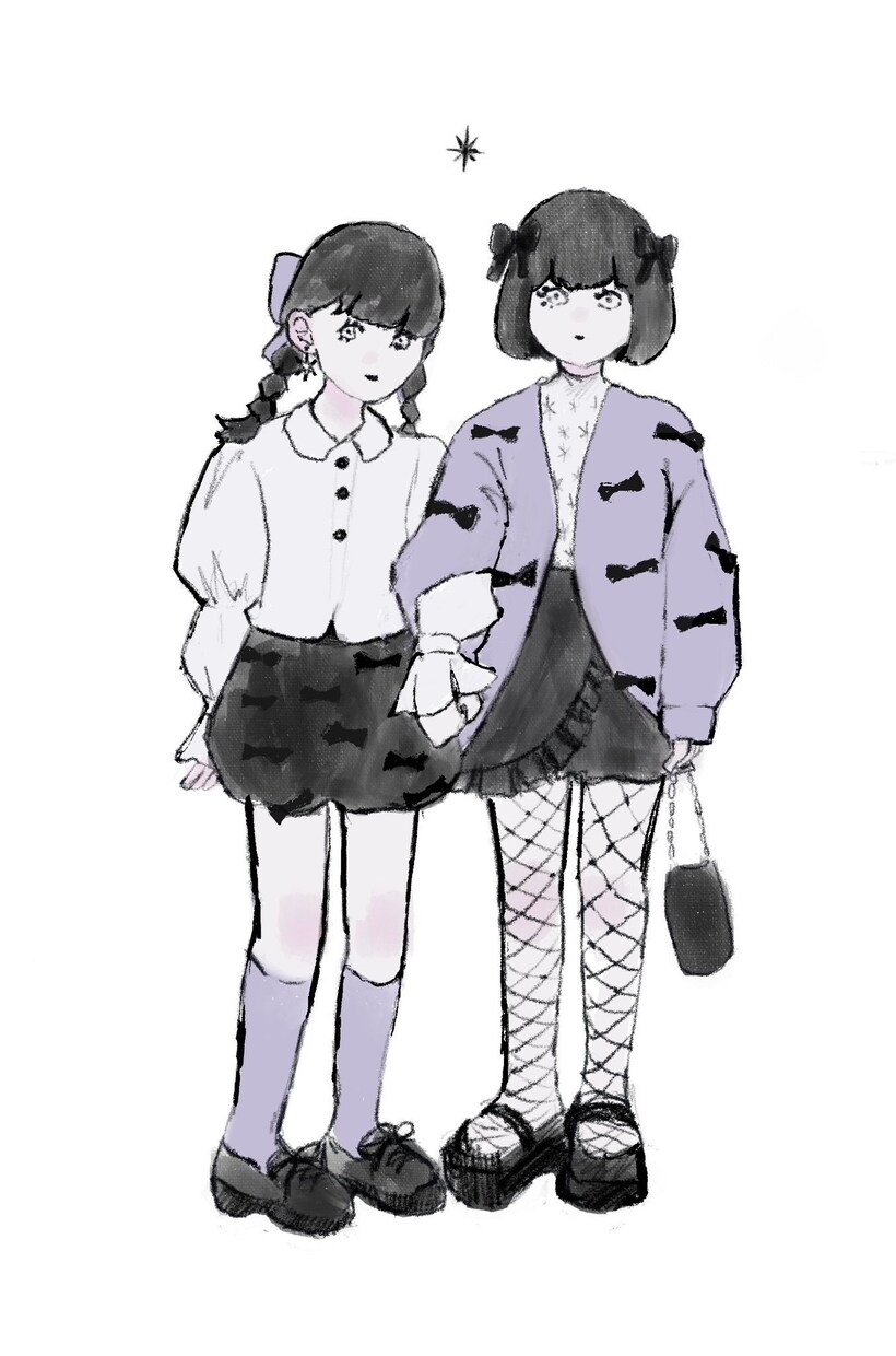 可愛くておしゃれなイラスト描けます 可愛いイラストを描きます！背景の描き込み、小物の追加無料 イメージ3