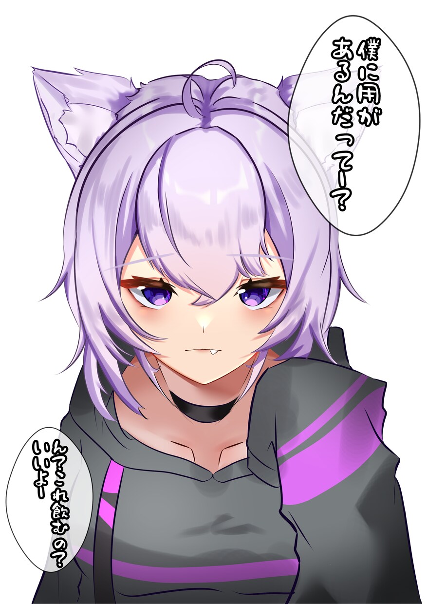 歌ってみたサムネイル/活動用　イラスト製作致します 歌ってみた/活動用/動画用に　可愛い女の子描きます！ イメージ7