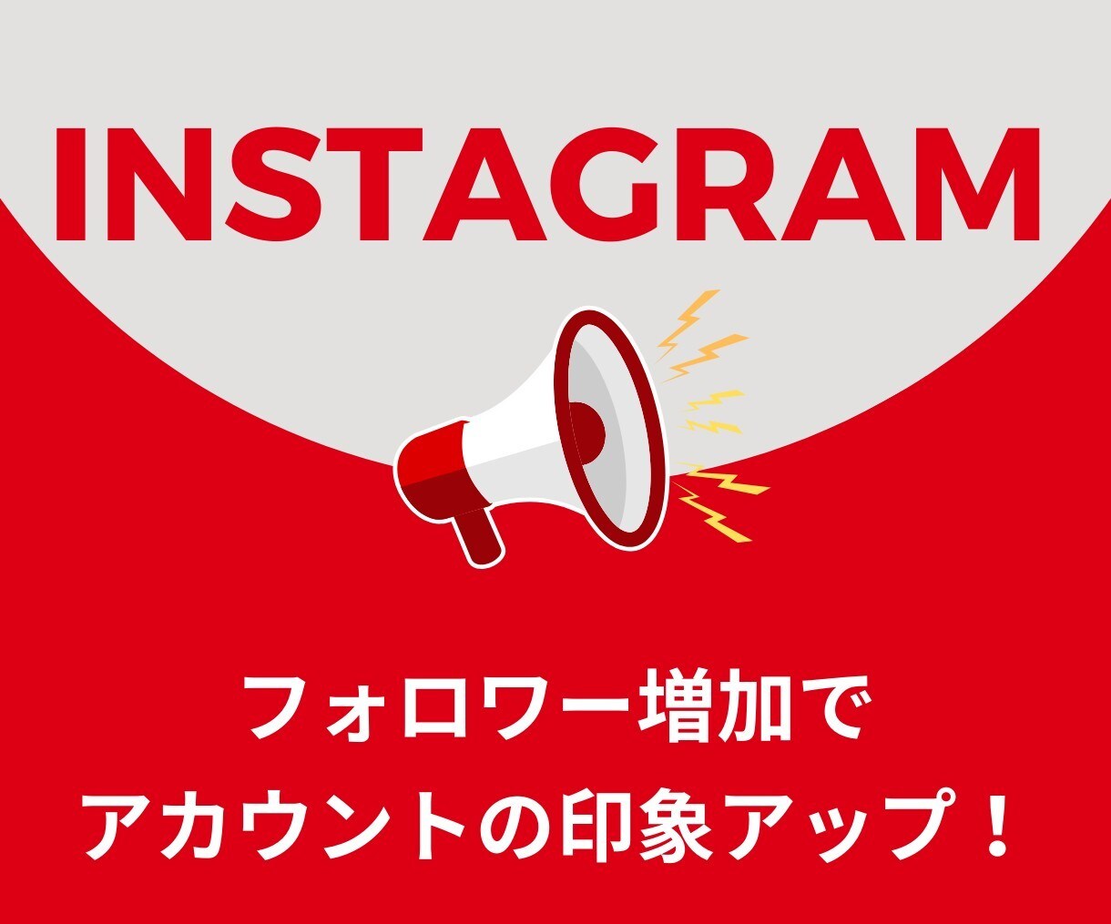 フォロワー増やします インスタのフォロワーを簡単に増加！ イメージ1