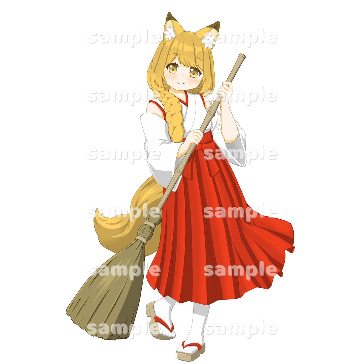 アイコンイラストを可愛く描かせて頂きます 素朴で穏やかなケモミミの女の子を描きます。 イメージ5