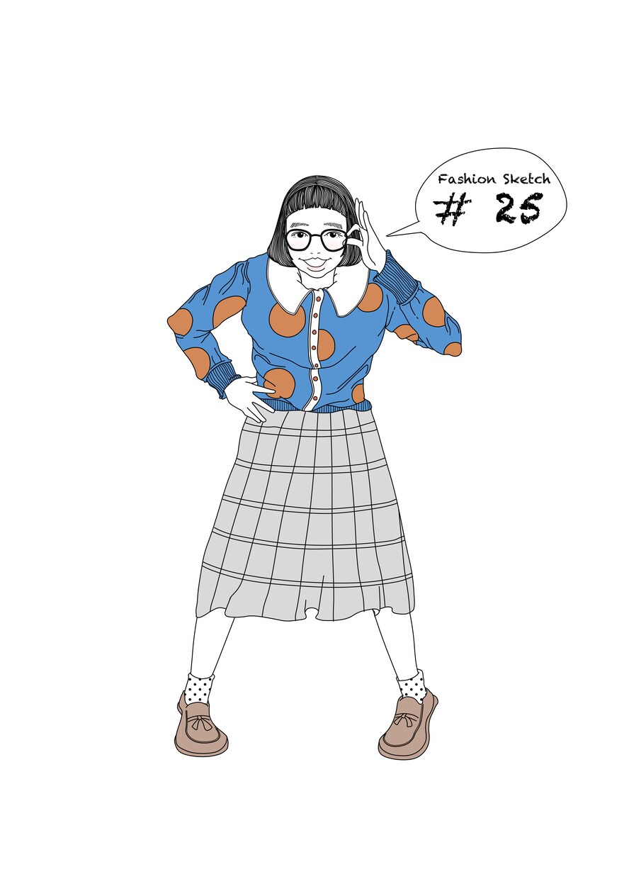 お洒落なファッションイラストお描きします お洒落なファッションイラストをお描きします！ イメージ1
