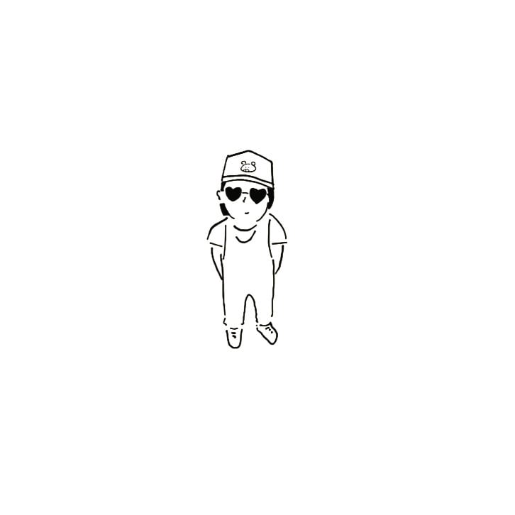 シンプルイラスト(モノクロ)承ります SNSアイコン用で如何でしょうか？^ ^ イメージ4