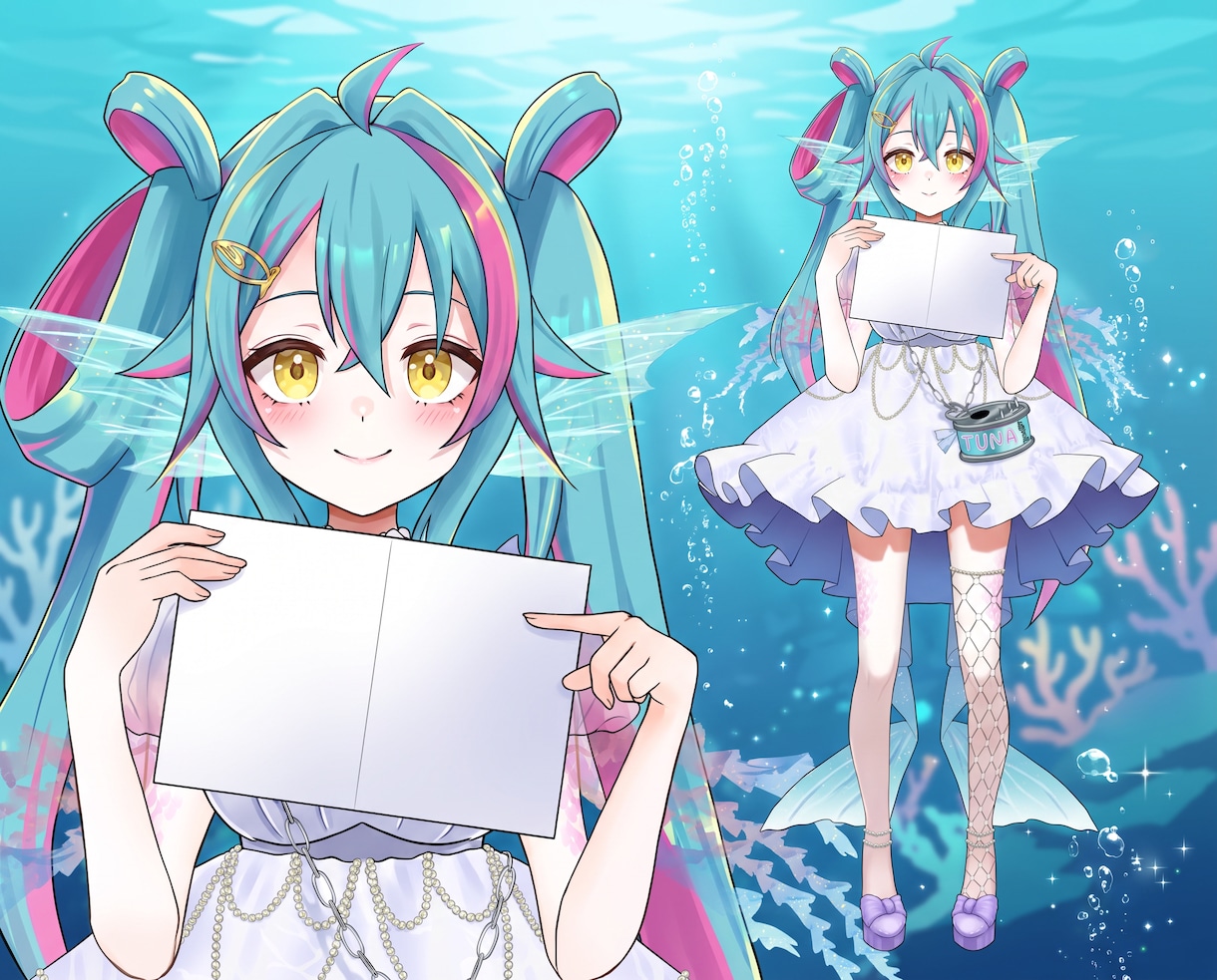 厚塗りで高品質なLive2Dを後発特化で制作します 配信画面/背景/ネームロゴ/離席中/待機中/OP/ED可能 イメージ6