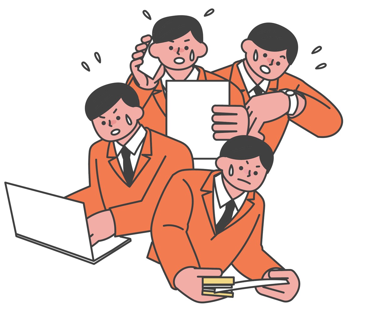商用OK！フラットな人物イラスト描きます シンプルだけど印象的。見る人に伝わる線画イラスト イメージ10