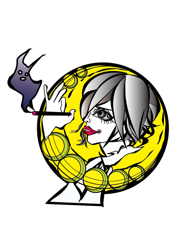 似顔絵デザイン致します デザイン風似顔絵をイラストレーターにて描かせて頂きます イメージ2