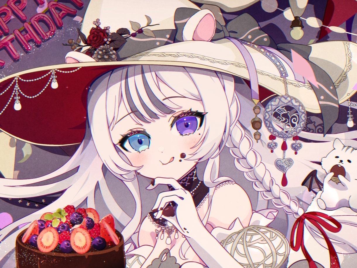 商用利用無料★かわいいアニメ系絵でイラスト承ります サムネイル・グッズ等の一枚絵やキービジュアルなどに イメージ1