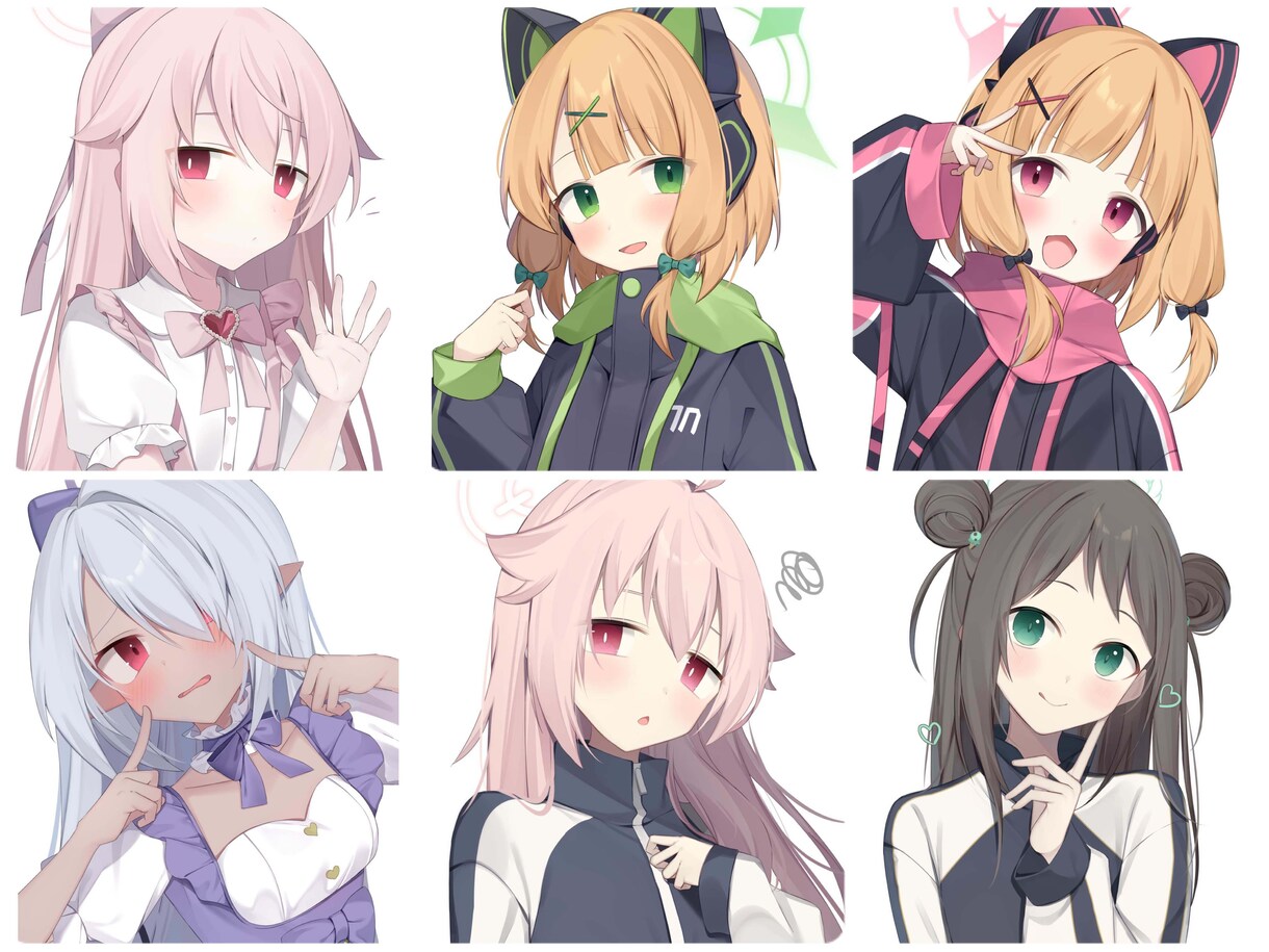 可愛くて映えるSNSアイコン描きます 【最短4日で納品可能】可愛くて早く欲しい人におすすめ イメージ3