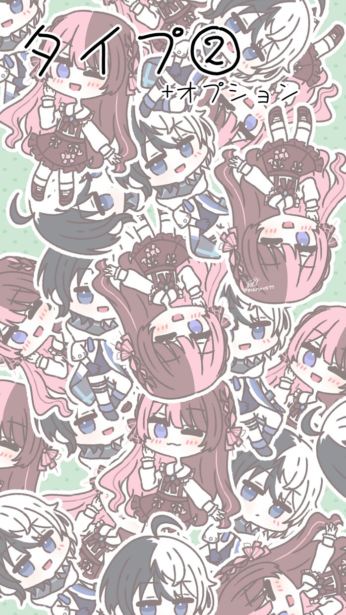 あなただけの壁紙を描けます スマホやタブレットなどで使える壁紙を作成できます！ イメージ7