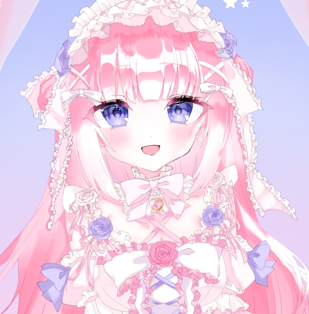 可愛くて透明感のあるアニメイラストを描きます ロリータ系、量産型、地雷系などなど！ イメージ1