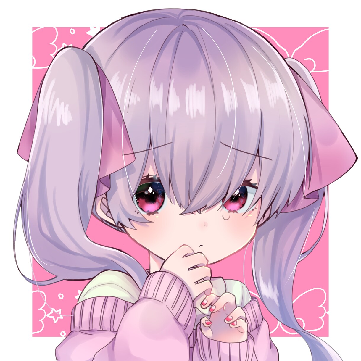 SNS等アイコンイラスト制作します お目目ぱっちり可愛いイラスト！ イメージ5