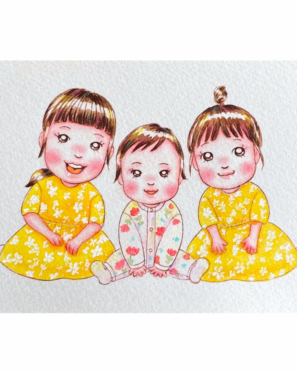 かわいい♡ミニキャラ風イラストお描きします 笑顔を届ける贈り物、想い出のインテリアにぴったりです✾ イメージ9