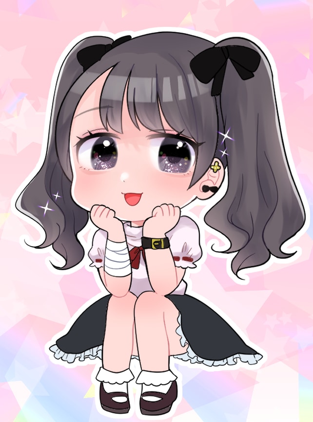 SDキャラ(ミニキャラ)描きます 可愛くキラキラしたSDキャラクター(ミニキャラ)お描きします イメージ6