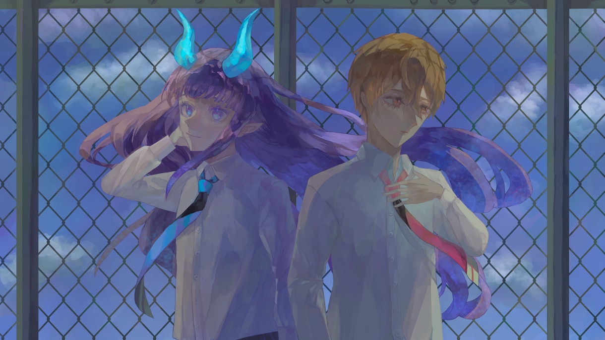 シックな色合いと可愛い絵柄でイラスト作成します 動画作成用、グッズ用等ご希望のあなただけのイラストを作成！ イメージ7