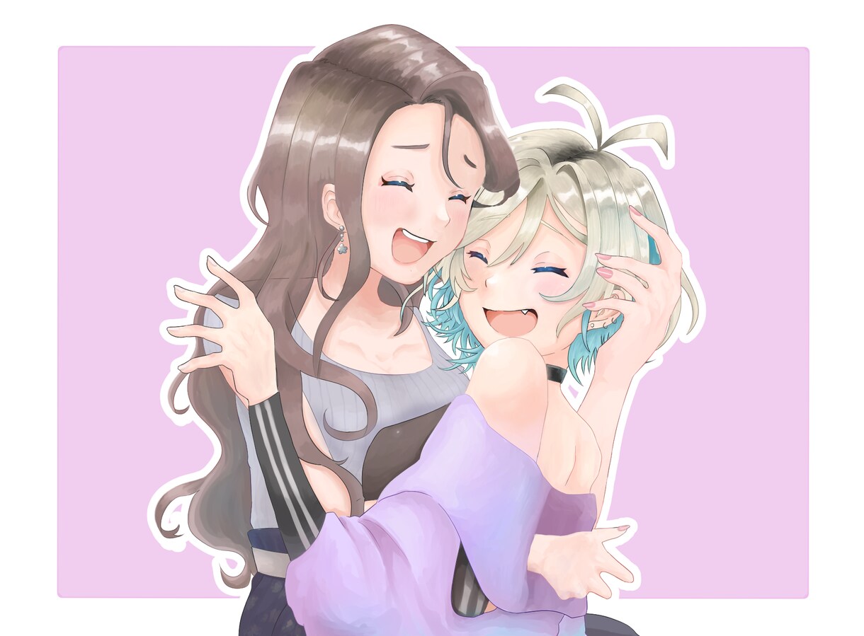 SNSアイコン・ヘッダー/イラスト描きます 依頼後即制作可能！お気軽にご相談ください！ イメージ7