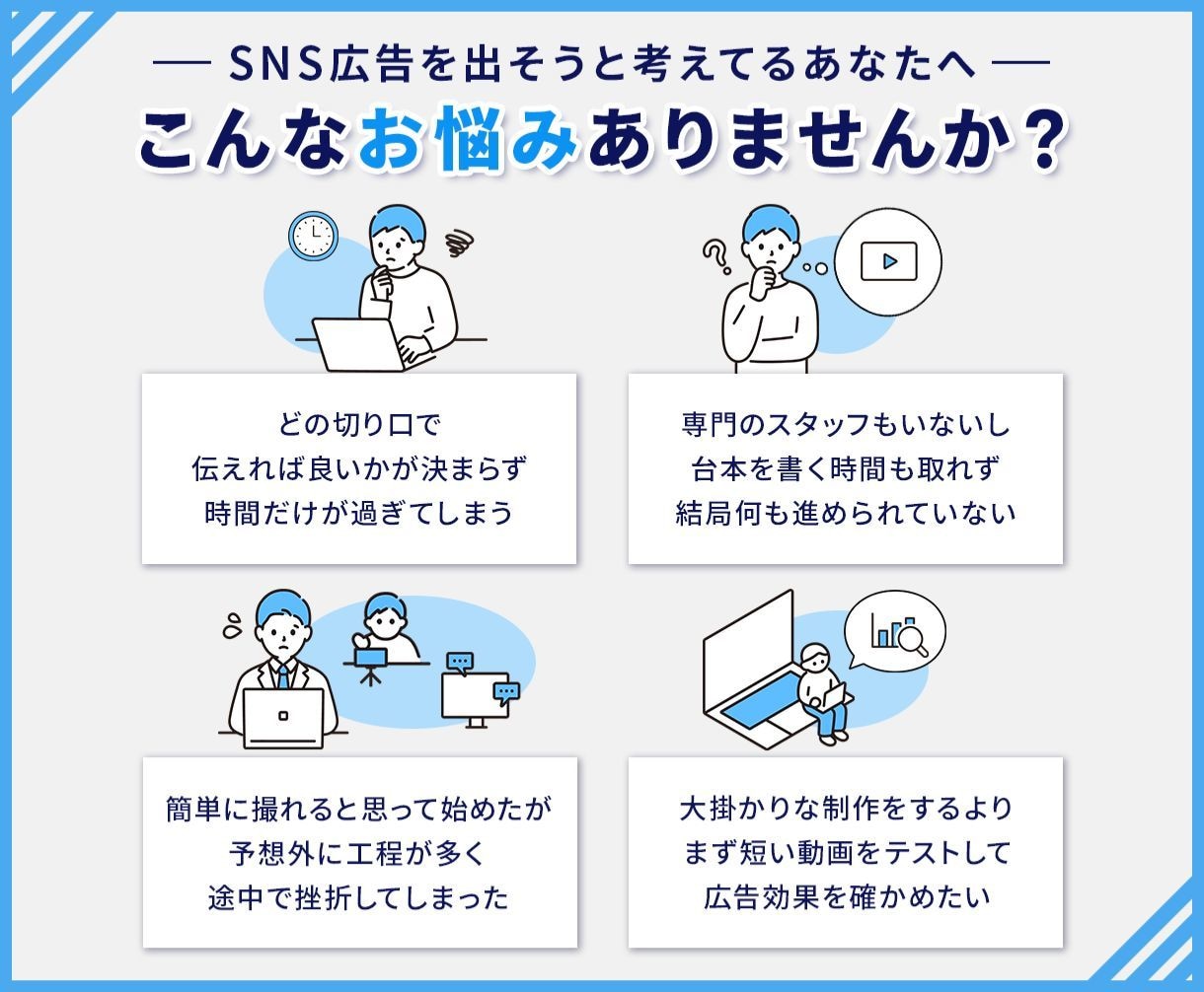 キャンペーン中！AIを活用したSNS広告を作ります 99%丸投げ！AI活用で手っ取り早く広告スタート！ イメージ2