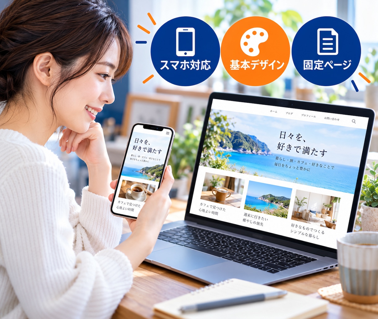 初心者向けWordPressブログを制作します 初期設定から記事を書ける状態まで整えます イメージ8