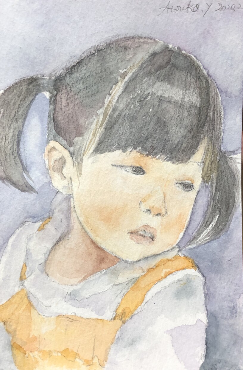 お子さんやペットの似顔絵承ります✨✨ます 淡い水彩にて似顔絵作成致します。 イメージ5