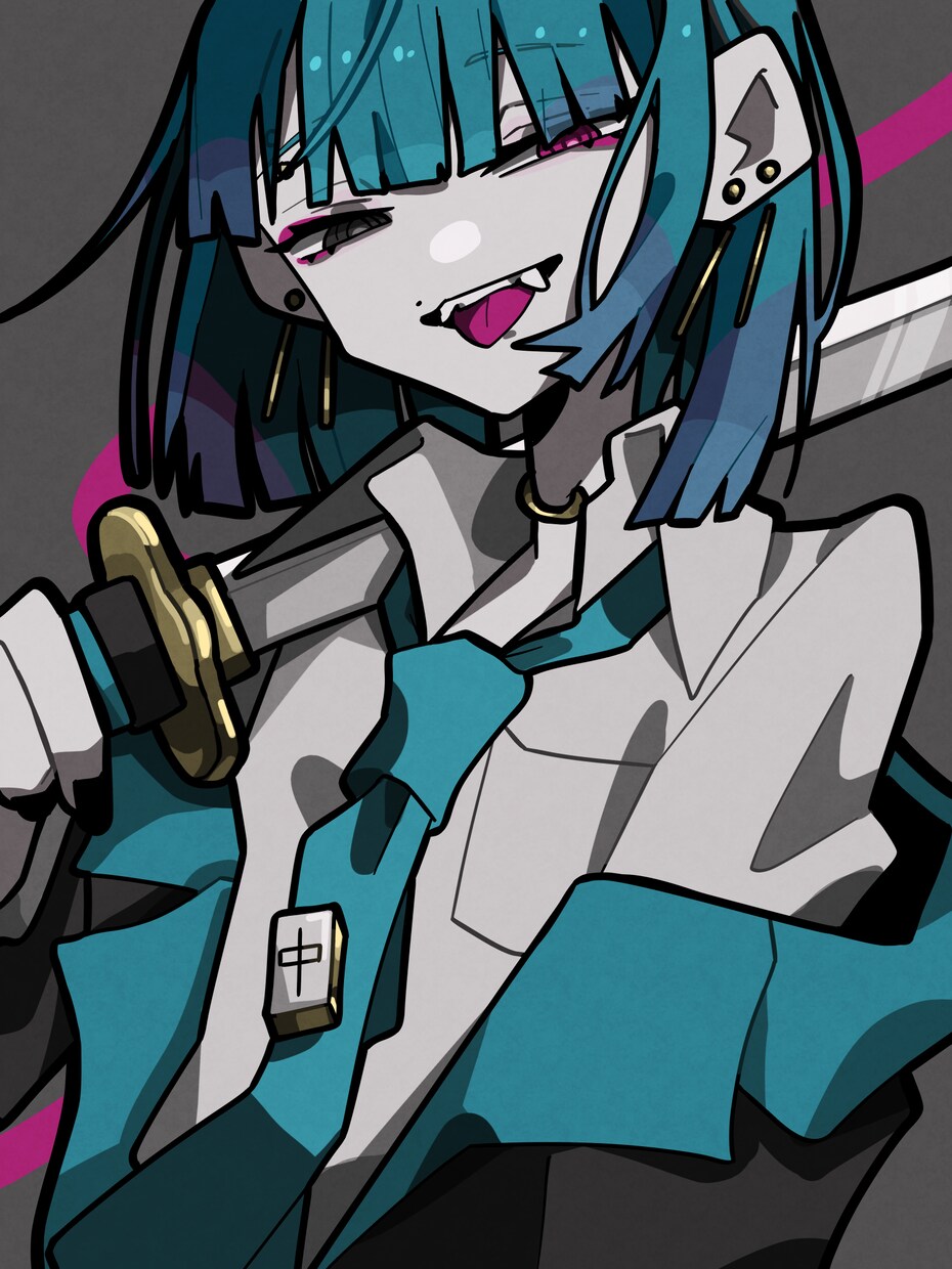 低彩度デフォルメイラストお描きします 【低彩度×デフォルメ】かっこかわいいイラストお求めの方へ！ イメージ1