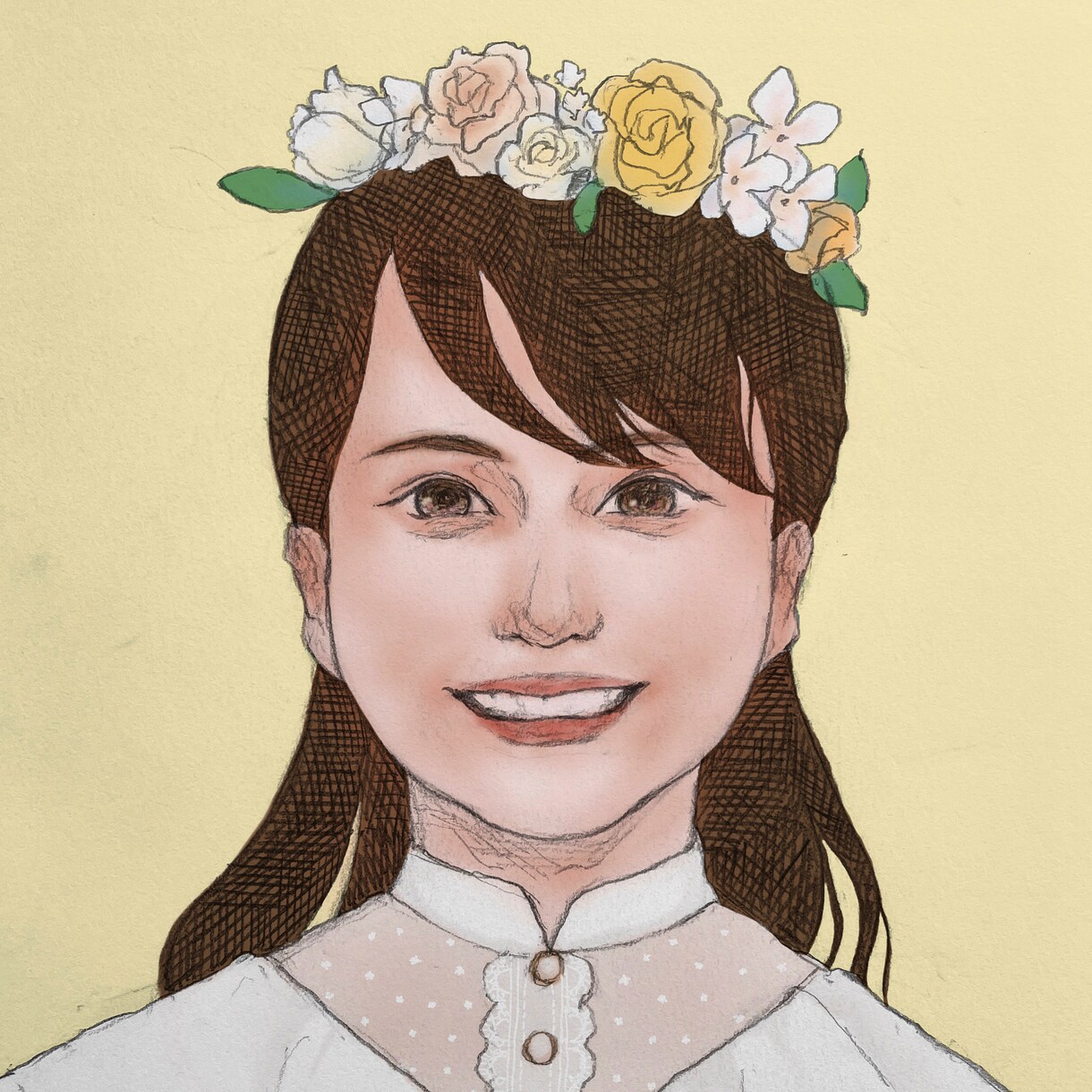 アイコンにも！写実的で温かみのある似顔絵制作します 記念日に、プレゼントに、鑑賞用に、SNSアイコンに！ イメージ4