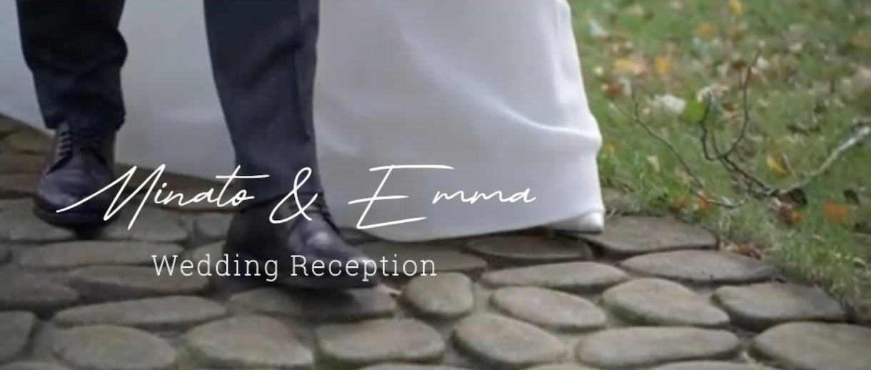 洋風｜お洒落なプロフィールムービーを制作いたします リゾート風スタイリッシュのおしゃれな結婚式ムービーです！ イメージ1