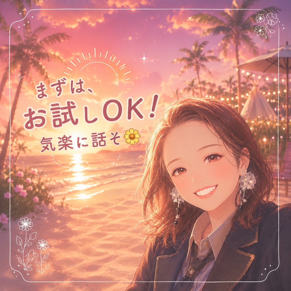 今すぐ聞いて欲しい！あなたの話し相手になります 今日あった出来事を教えて？気楽にタメ口で話して？ イメージ1