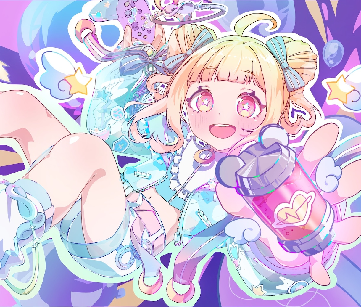 目を惹く！☆アニメ塗りのイラストをお届けします 女の子を可愛く！魅力的に！感動するイラストを。 イメージ6
