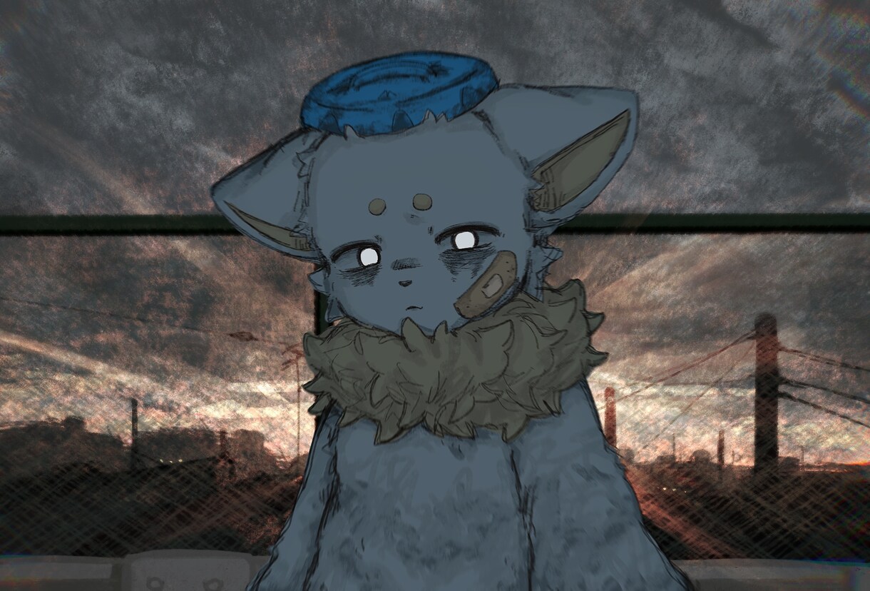ボカロ曲MV等に適した1枚絵を描きます ダークで綺麗なMVイラストを依頼したい人へ イメージ2