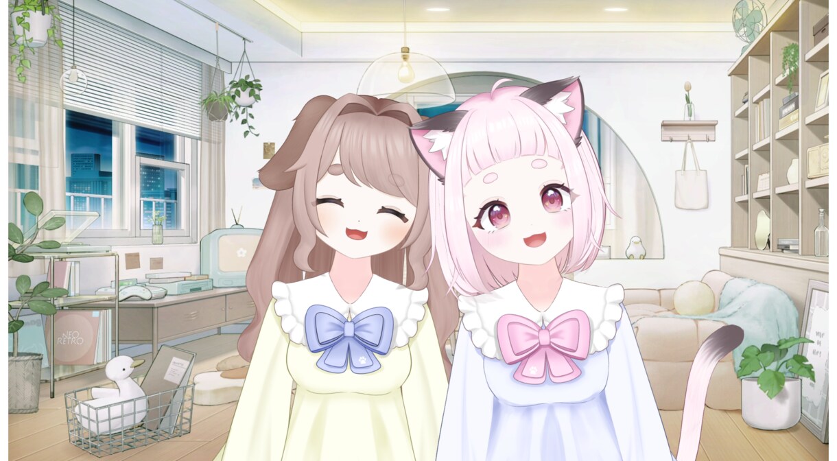 Vtuberキャラデザ～モデリング全て制作します 初心者歓迎！相談OK！Live2Dモデル・モデリングのみOK イメージ10